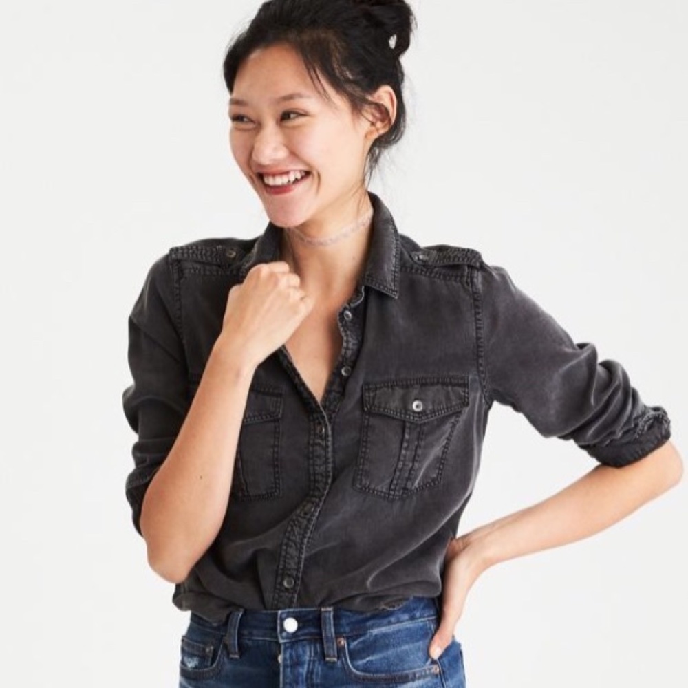 Utility Shirt "Soft and Sexy" American Eagle NWOT